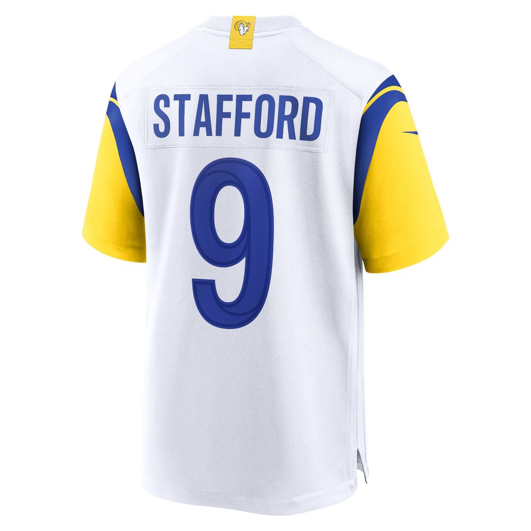Los Angeles Rams Matthew Stafford Nike White Alternate Game product image 3