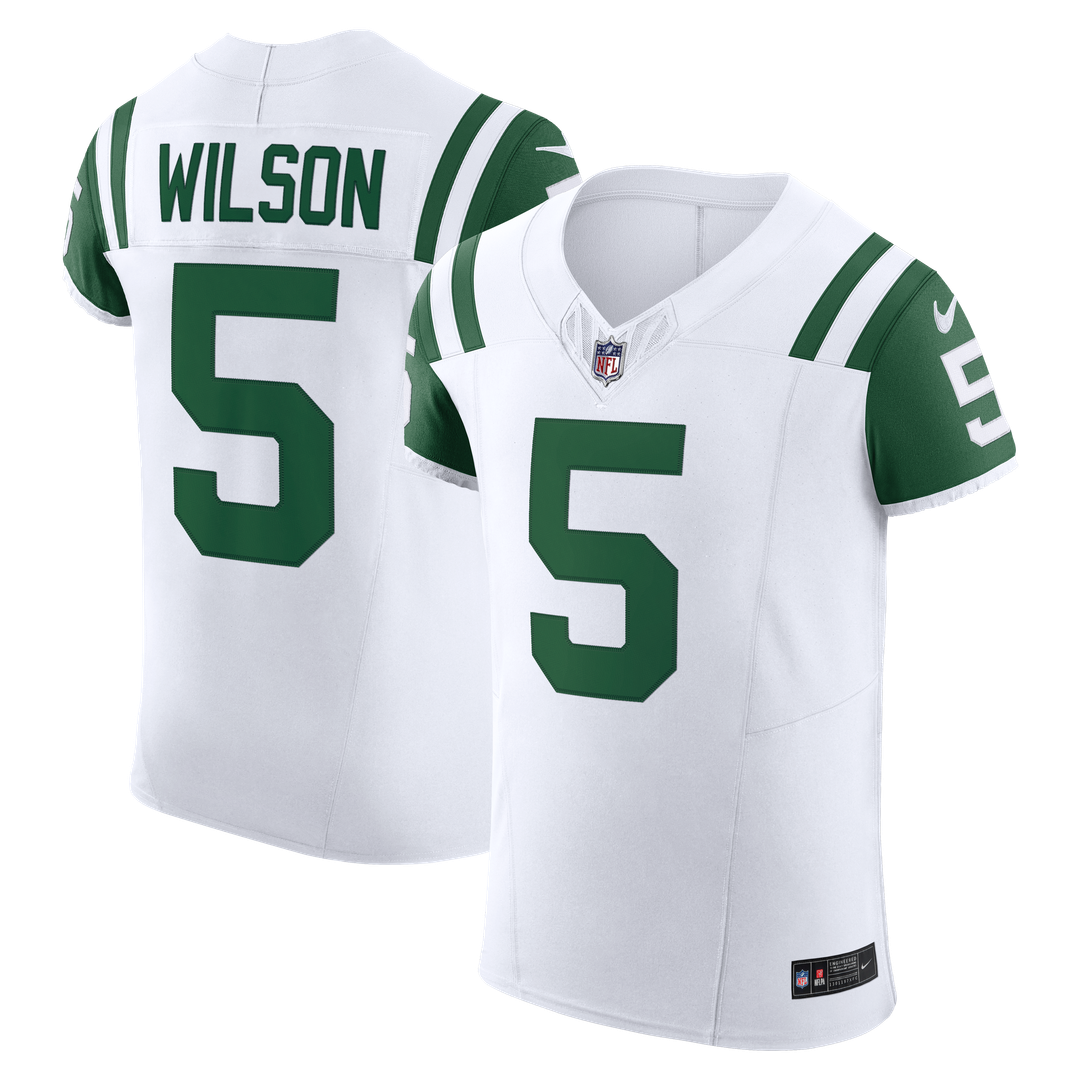 New York Jets Garrett Wilson Nike White Classic Alternate product image 1