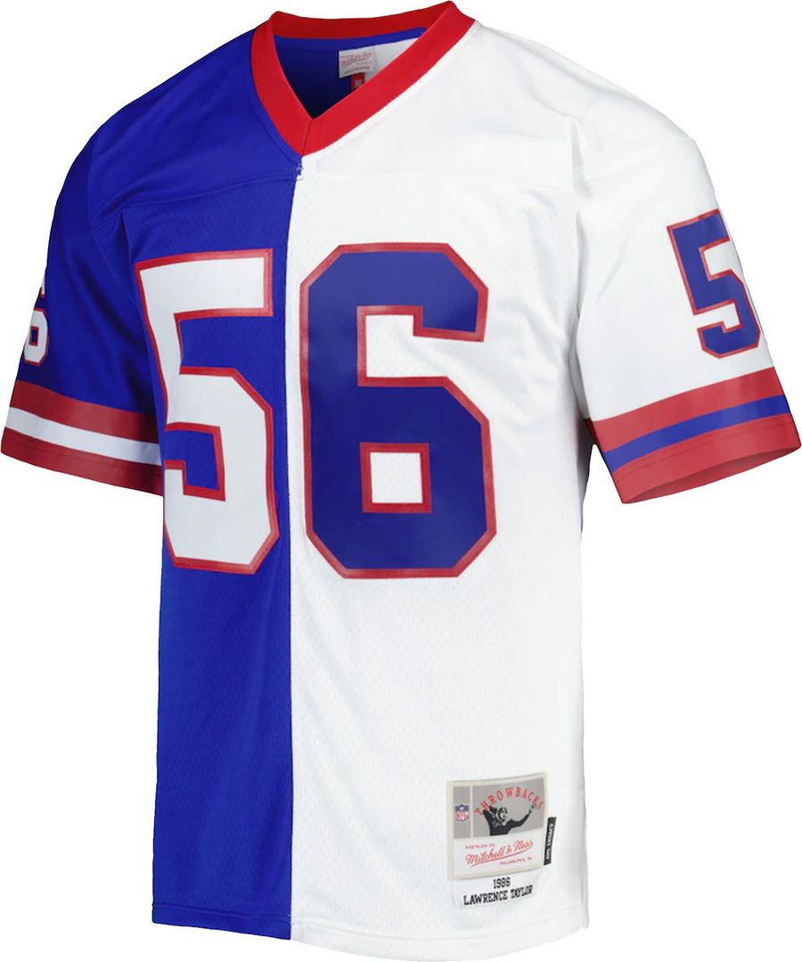 New York Giants Lawrence Taylor Mitchell & Ness Royal/White product image 2