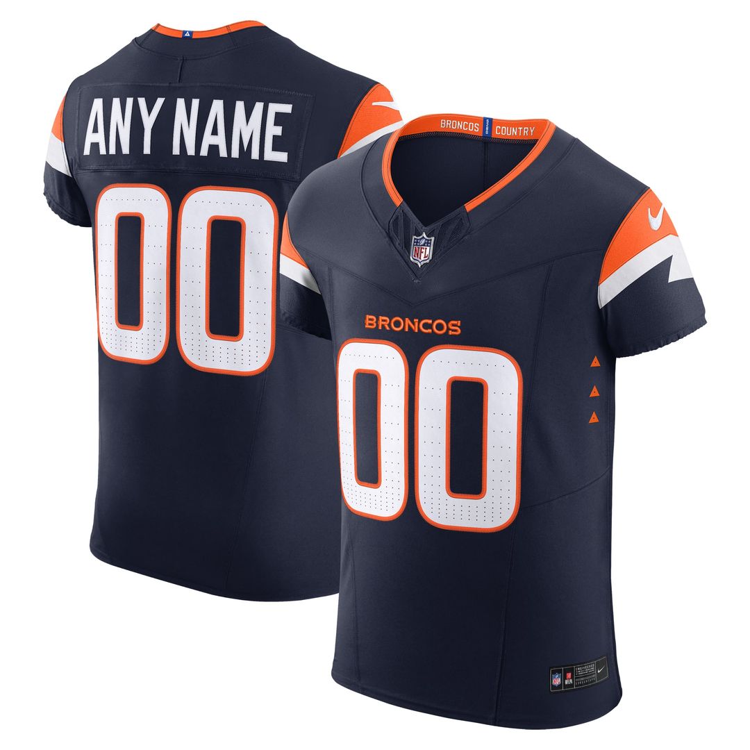 Denver Broncos Nike Orange Team Vapor FUSE Elite Custom product image 7
