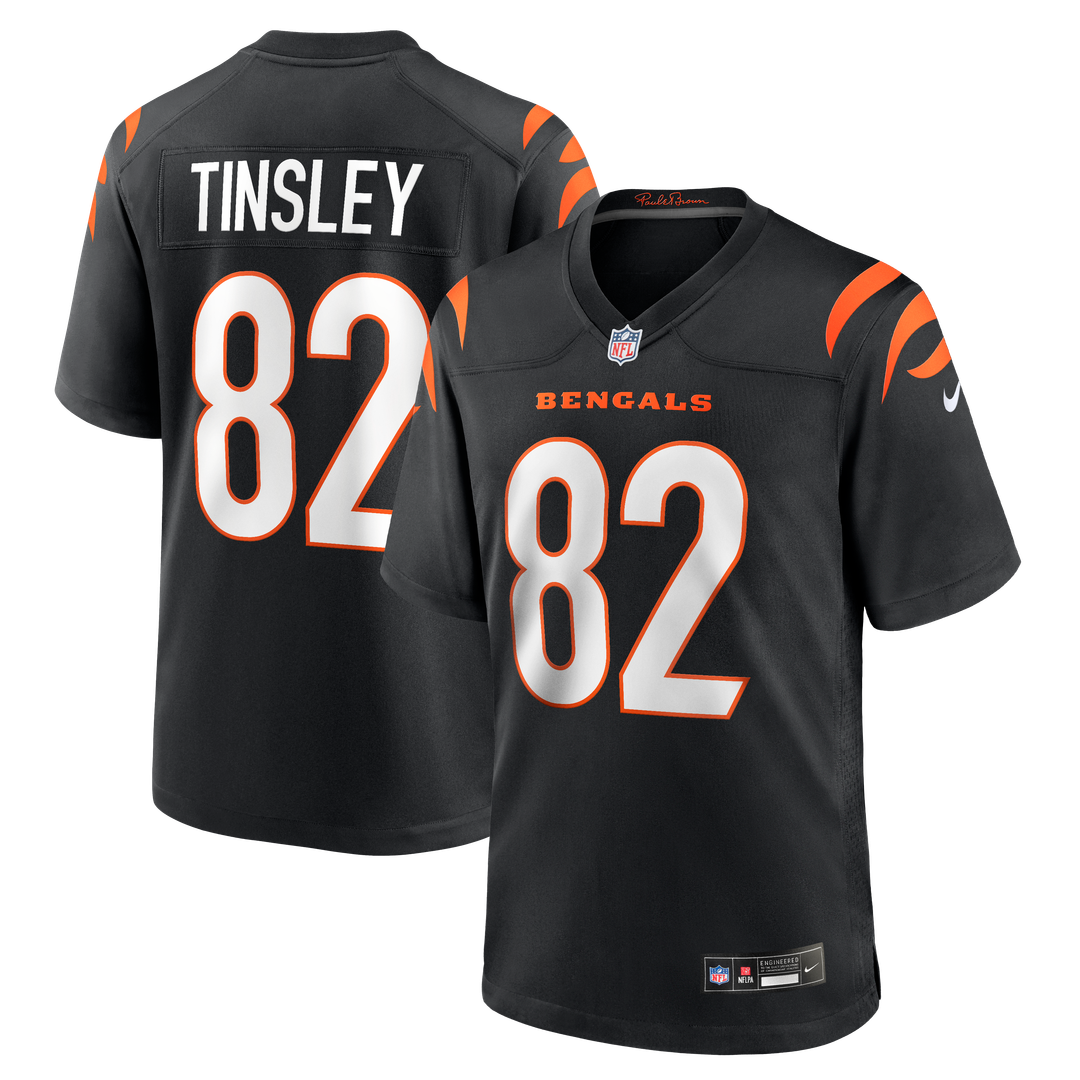 Cincinnati Bengals Mitchell Tinsley Nike Black Game Jersey product image 1