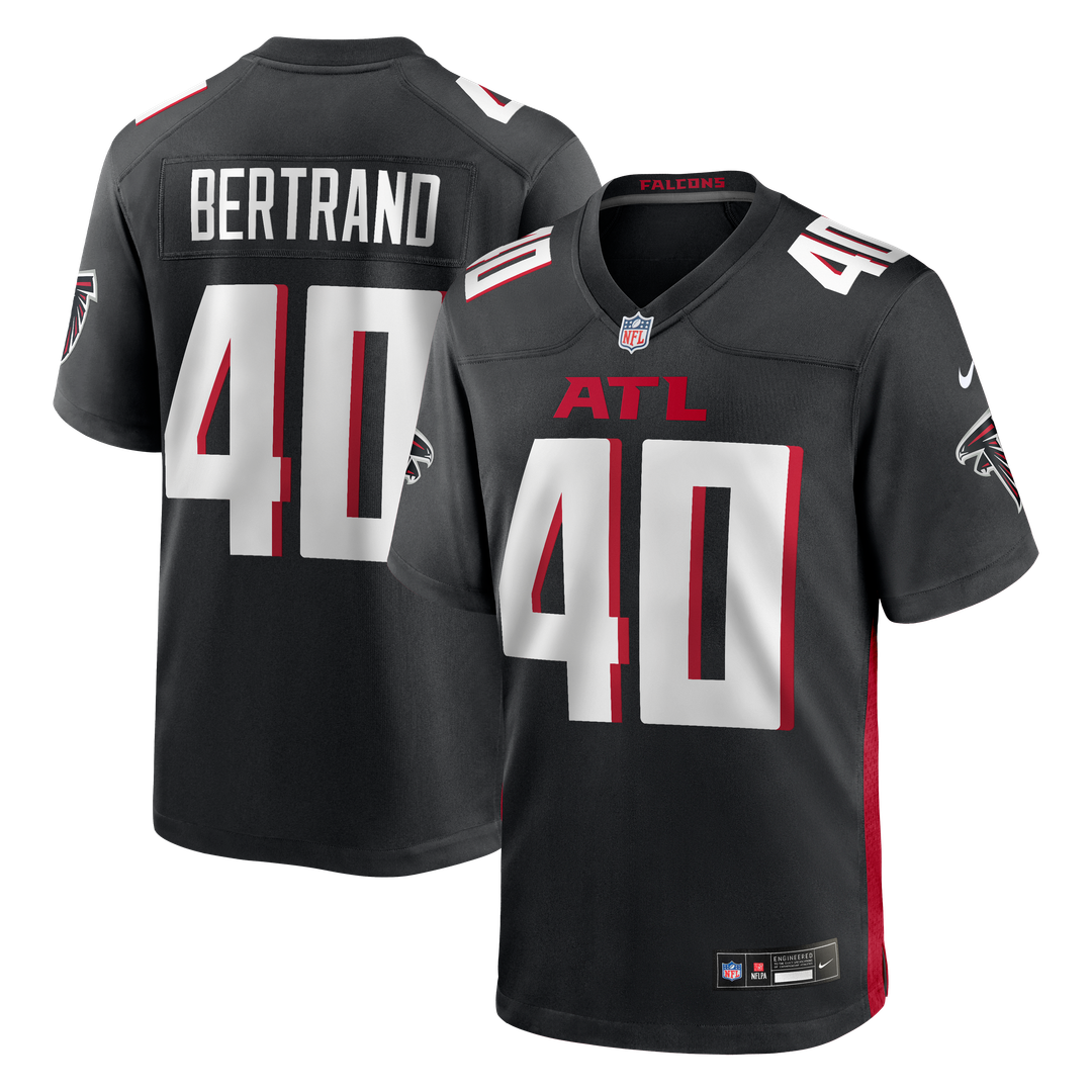Atlanta Falcons JD Bertrand Nike Black Game Jersey product image 1