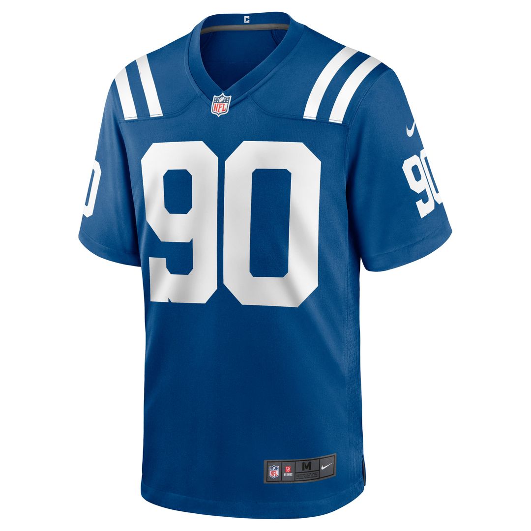 Indianapolis Colts Grover Stewart Nike Blue Alternate Game product image 14