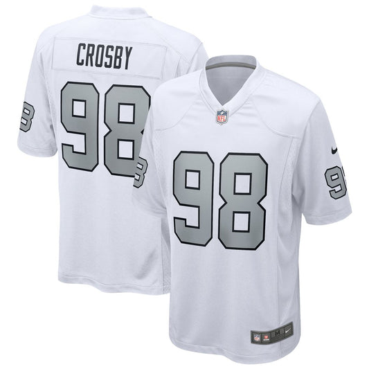 Las Vegas Raiders Maxx Crosby Nike White Alternate Game product image 1