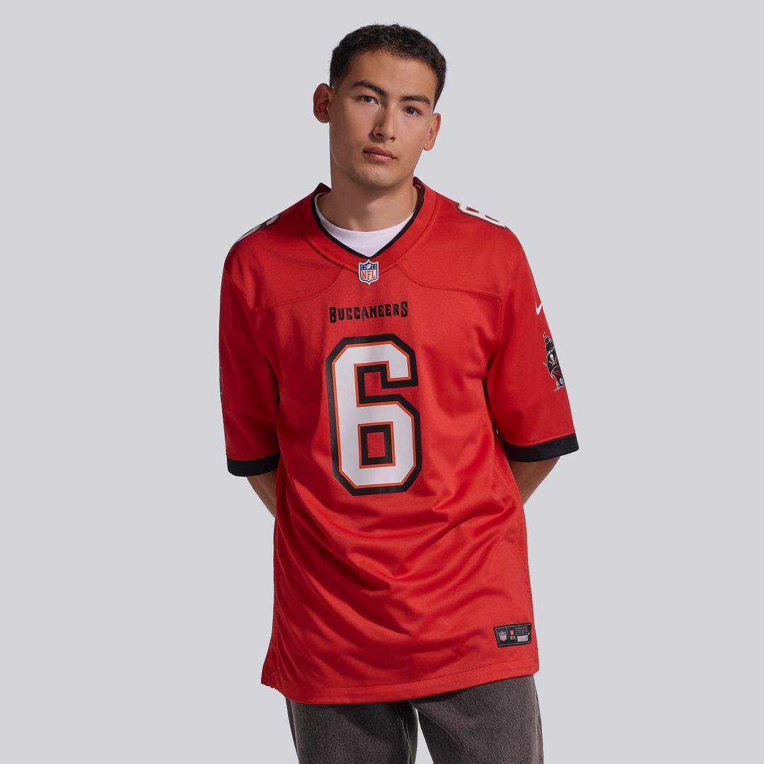 Tampa Bay Buccaneers Baker Mayfield Nike Red Game Jersey product image 15