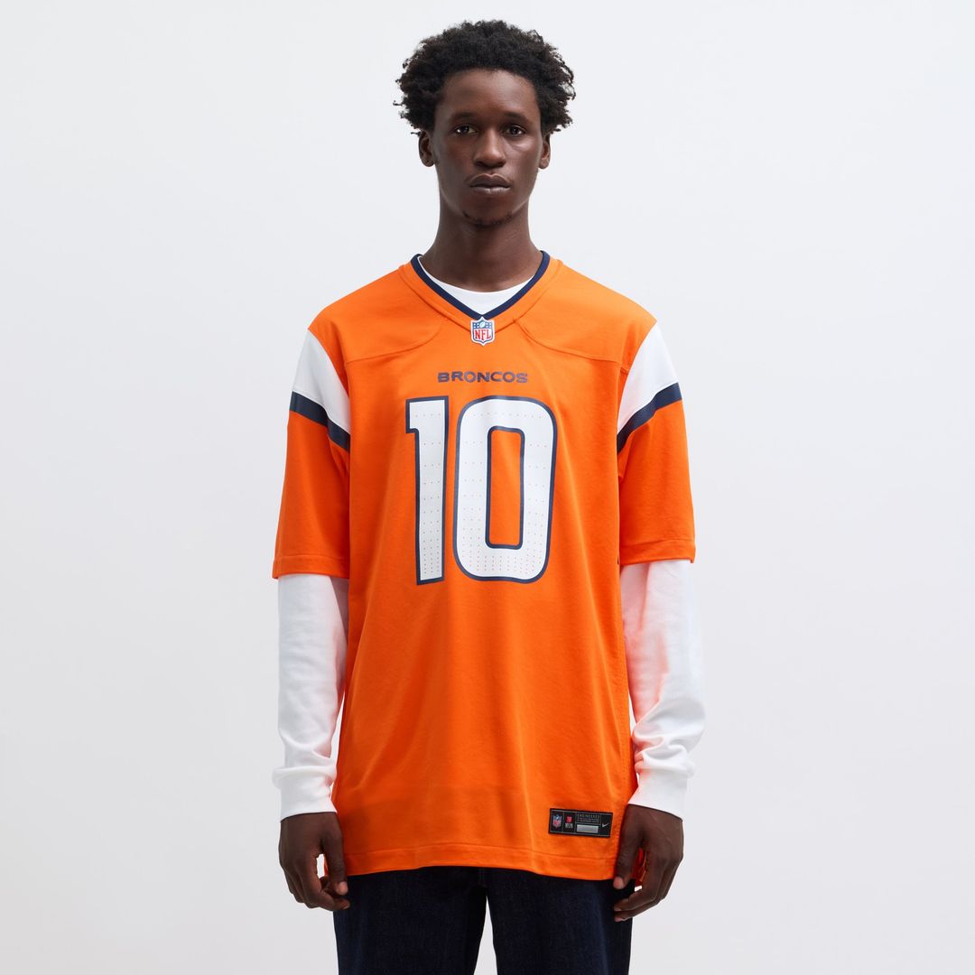 Denver Broncos Bo Nix Nike Orange Game Jersey product image 4