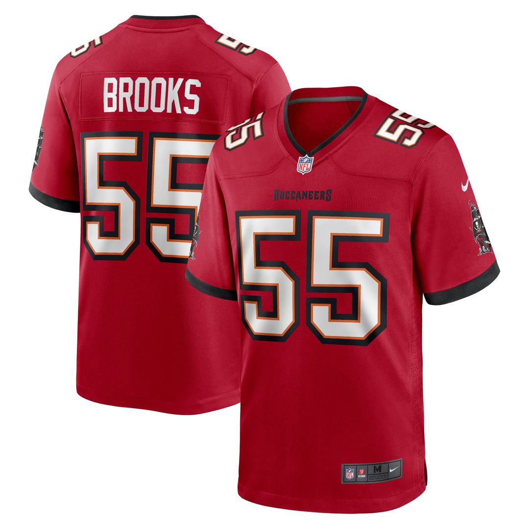 Tampa Bay Buccaneers Derrick Brooks Nike Red Retired Game product image 1