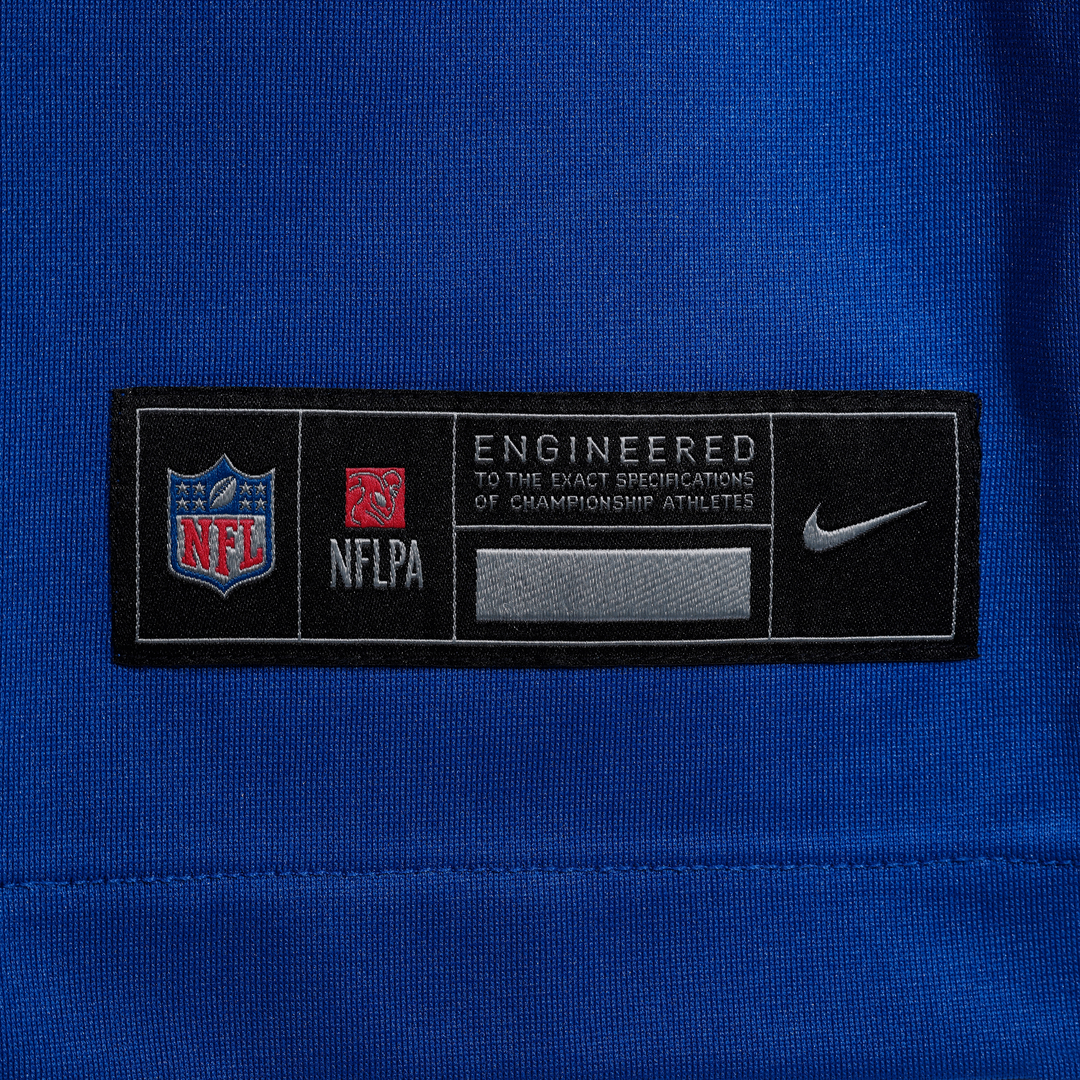New York Giants Abdul Carter Nike Royal Alternate 2 Game product image 6