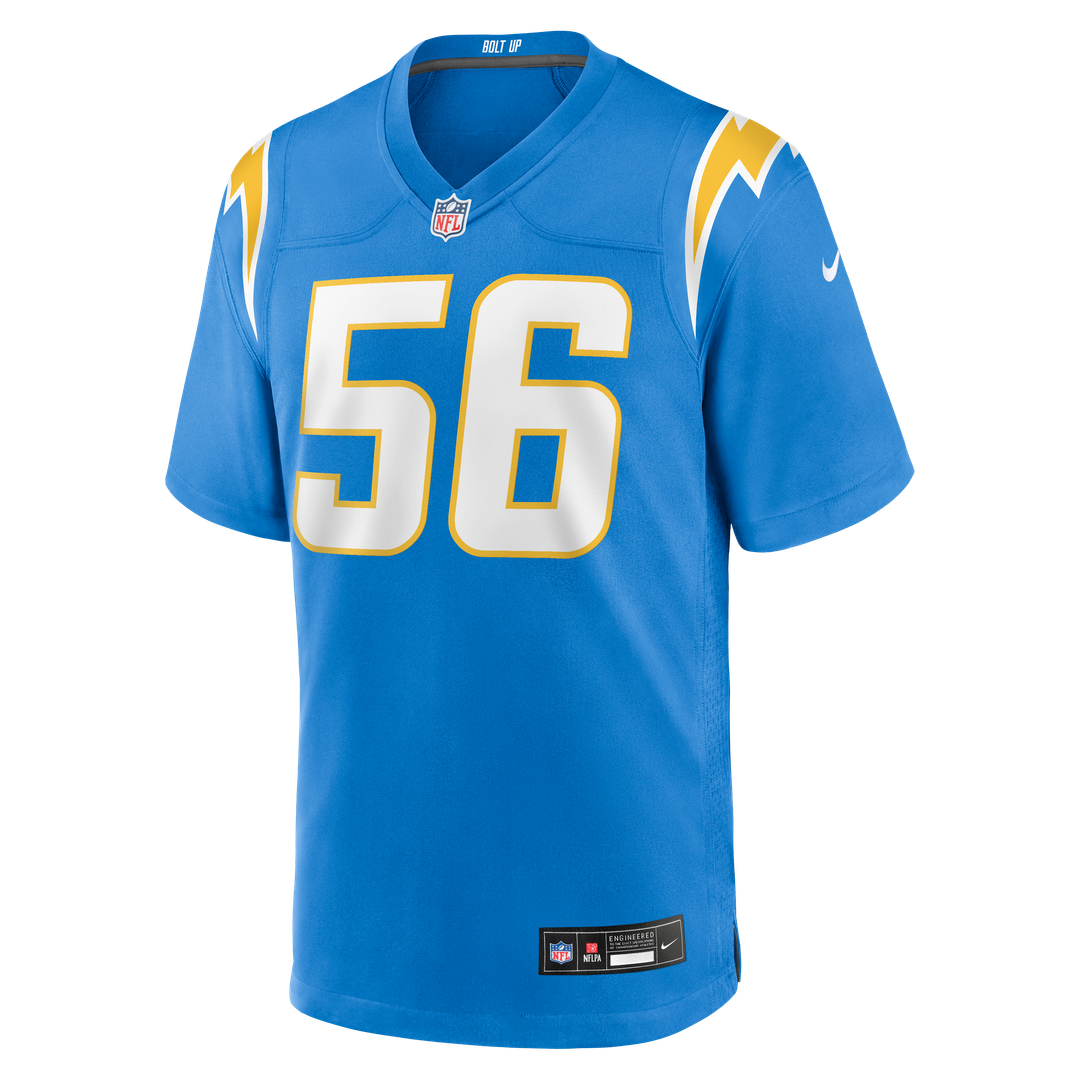 Los Angeles Chargers Shawne Merriman Nike Powder Blue product image 2