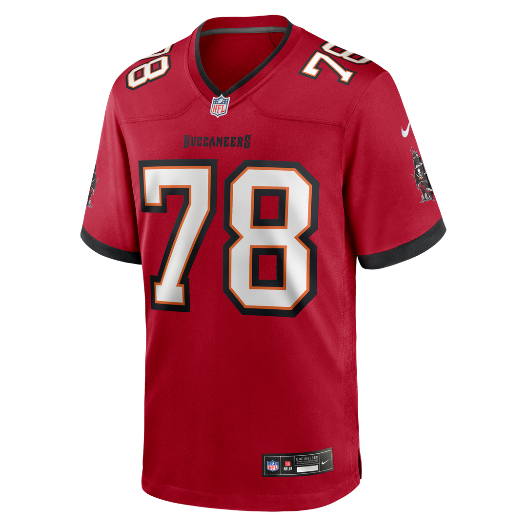 Tampa Bay Buccaneers Tristan Wirfs Nike Red Game Jersey product image 2