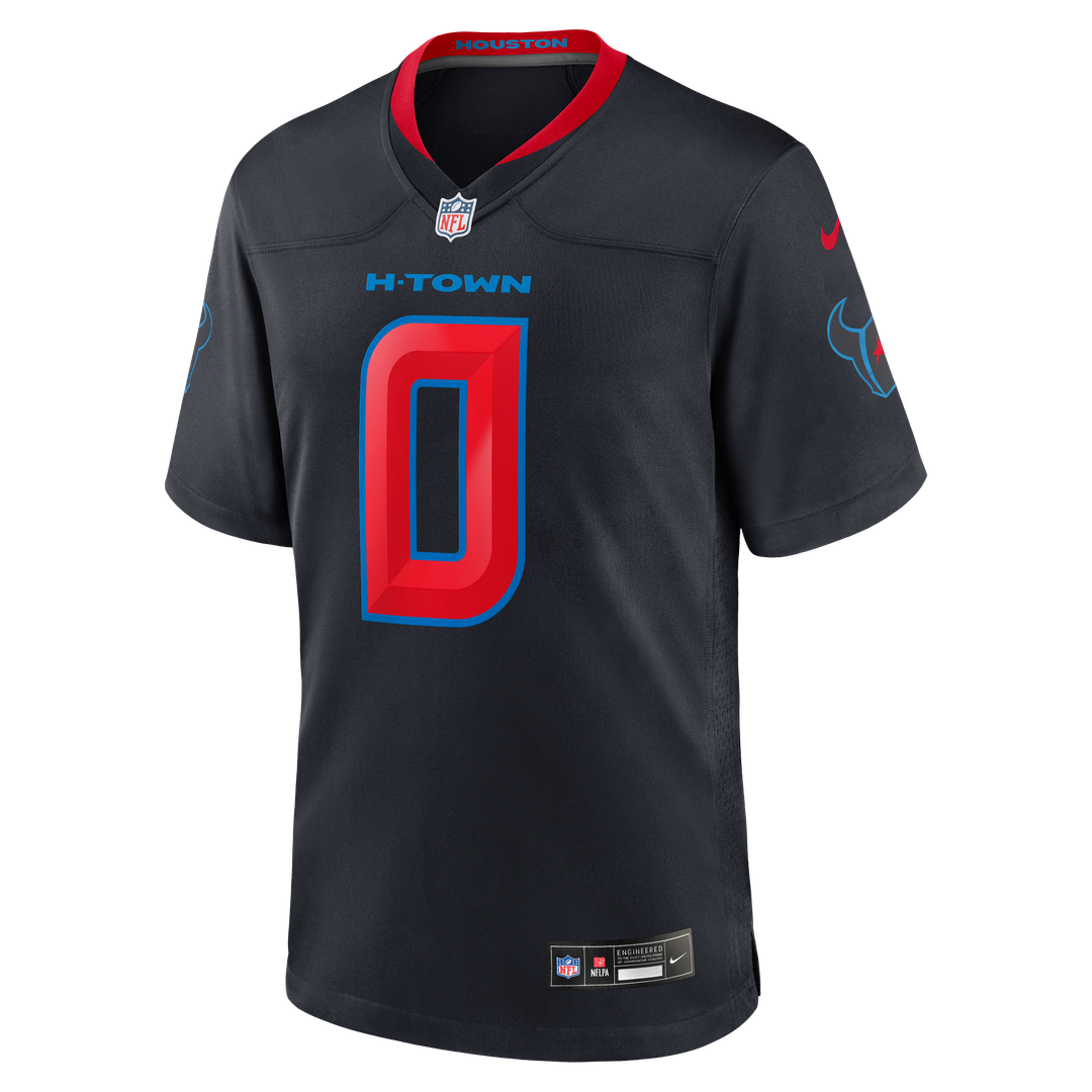 Houston Texans Azeez Al - Shaair Nike Navy Alternate Game product image 2