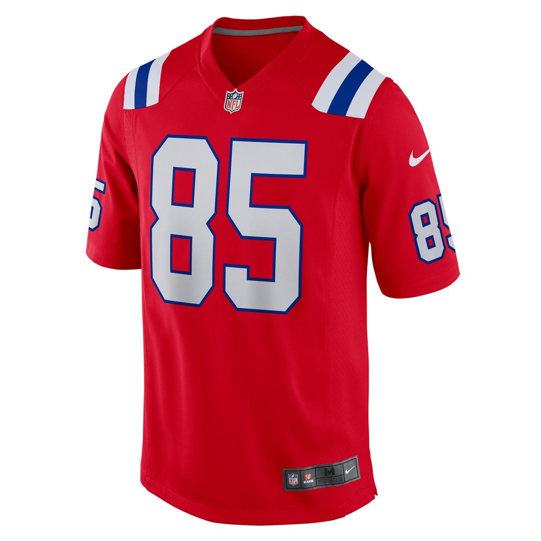 New England Patriots Hunter Henry Nike Red Game Alternate product image 2