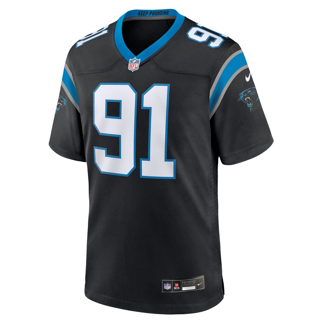 Carolina Panthers Patrick Jones II Nike Black Game Jersey product image 2