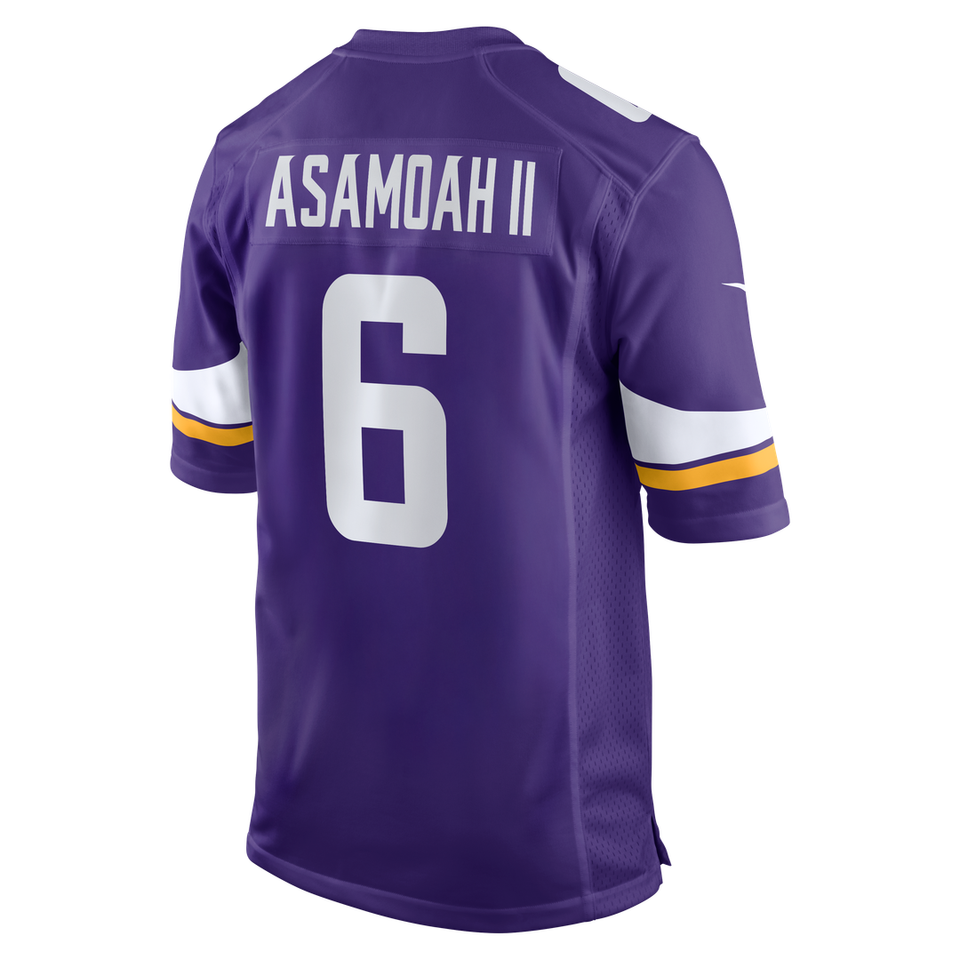 Minnesota Vikings Brian Asamoah II Nike Purple Game Jersey product image 3