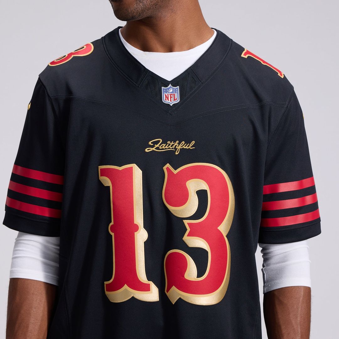 San Francisco 49ers Brock Purdy Nike Black Rivalries product image 8