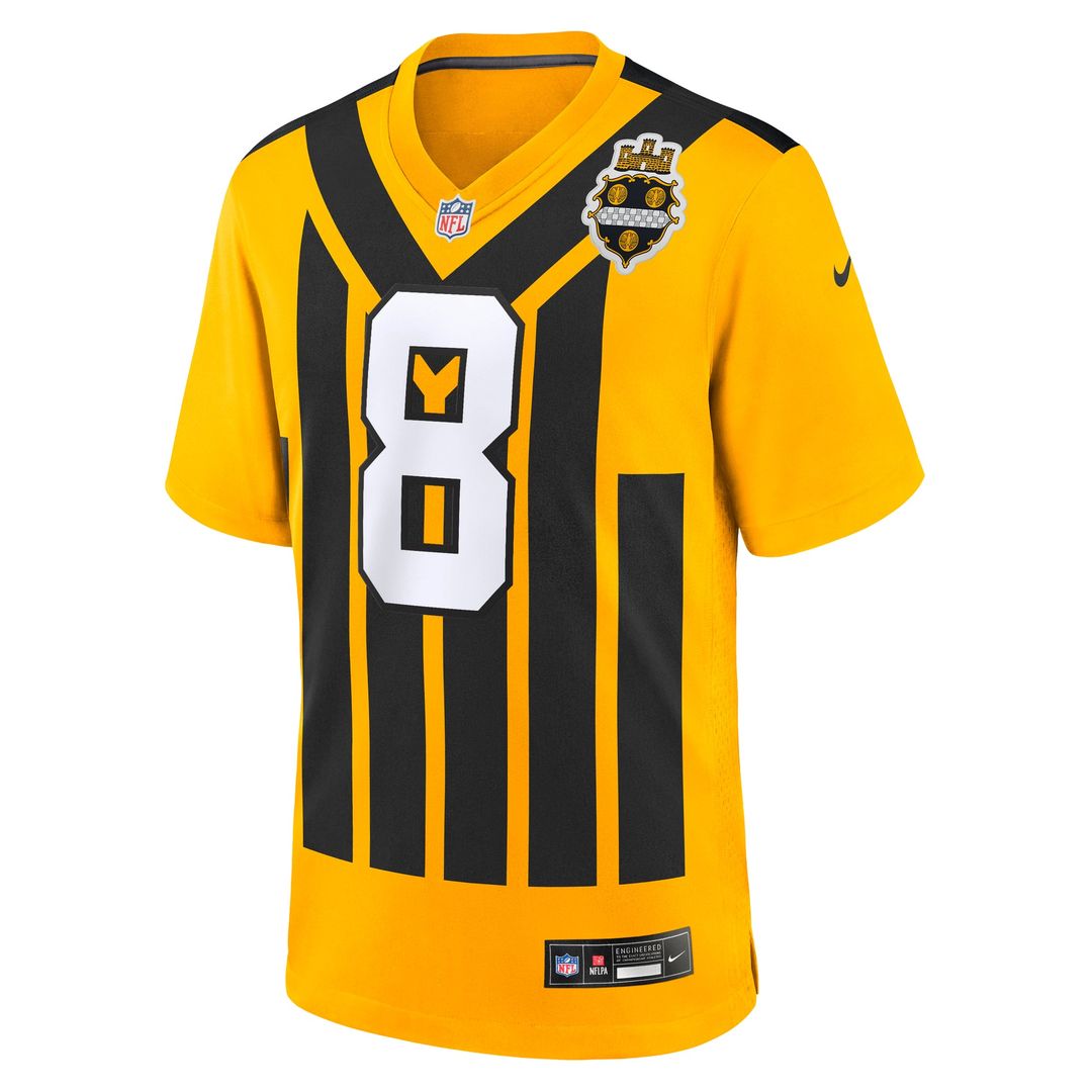 Pittsburgh Steelers Aaron Rodgers Nike White Game Jersey product image 21