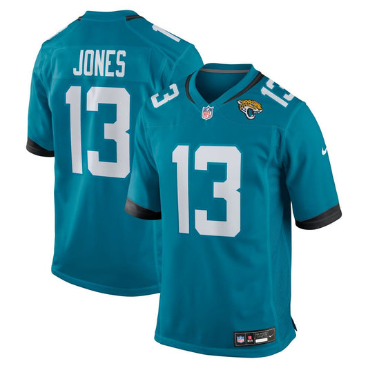 Jacksonville Jaguars Tim Jones Nike Teal Game Jersey product image 1