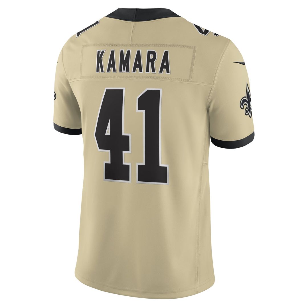 New Orleans Saints Alvin Kamara Nike Black Vapor FUSE product image 12