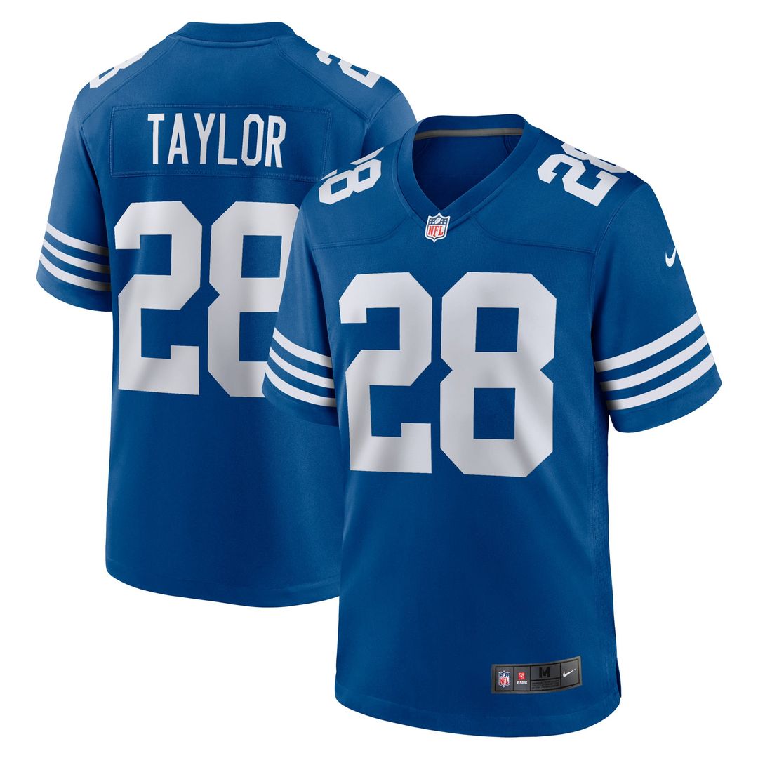 Indianapolis Colts Jonathan Taylor Nike Royal Game Jersey product image 1