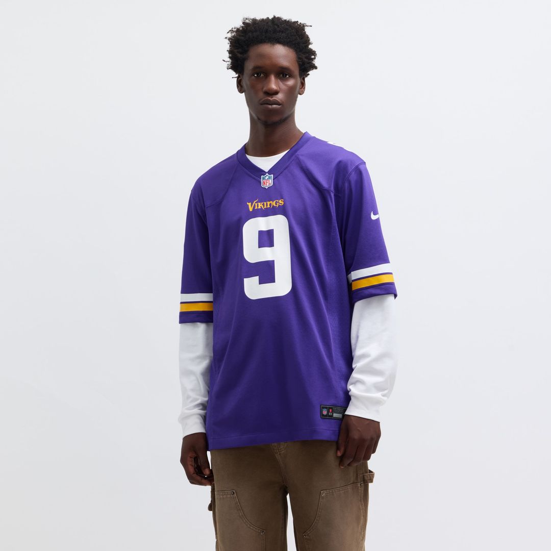 Minnesota Vikings J.J. McCarthy Nike White Alternate Game product image 10