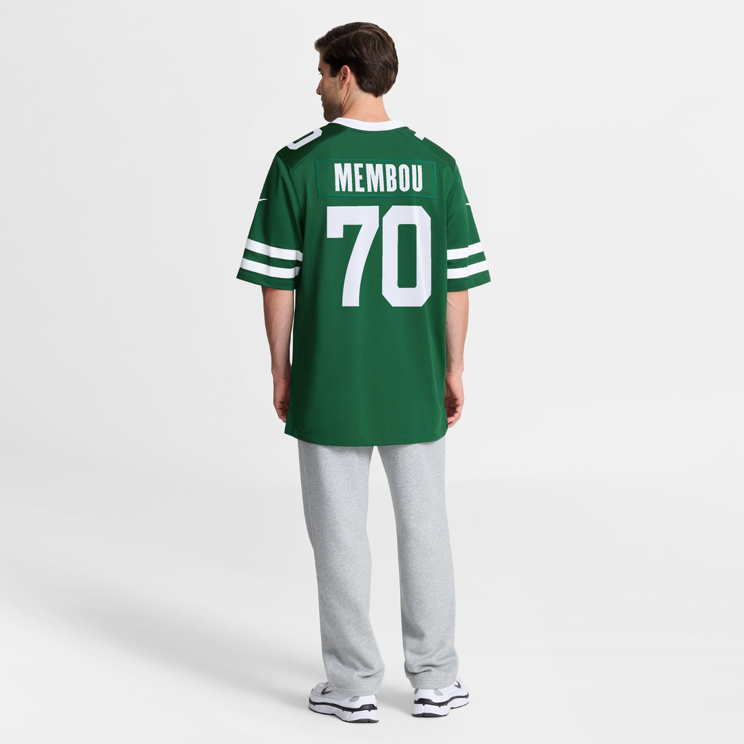 New York Jets Armand Membou Nike Green Game Jersey product image 8