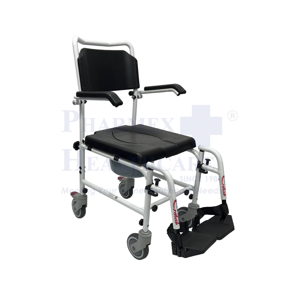 AR-0233 ASSURE Rehab Aluminium Shower Commode Chair