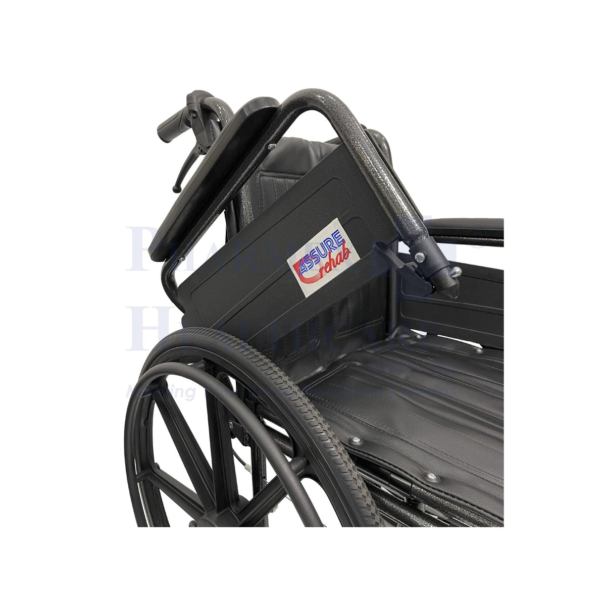 AR-0126/ AR-0127/ AR-0128 ASSURE Rehab Heavy Duty Hammertone Wheelchair