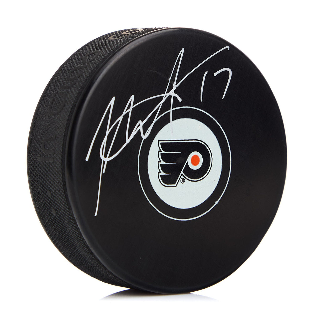 Rod Brind'Amour Philadelphia Flyers Autographed Hockey Puck product image 1, provided for visual reference and product