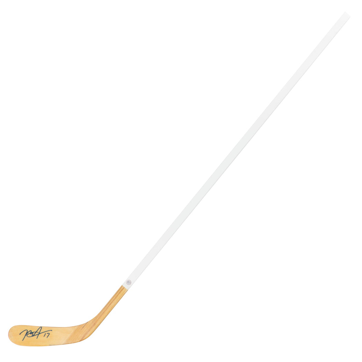 Rod Brind'Amour Autographed White Wood Hockey Stick product image 1, provided for visual reference and product detail review
