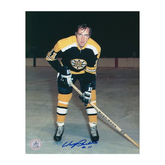 Wayne Carleton Autographed Boston Bruins Classic Hockey 8x10 Photo product image 1, provided for visual reference and
