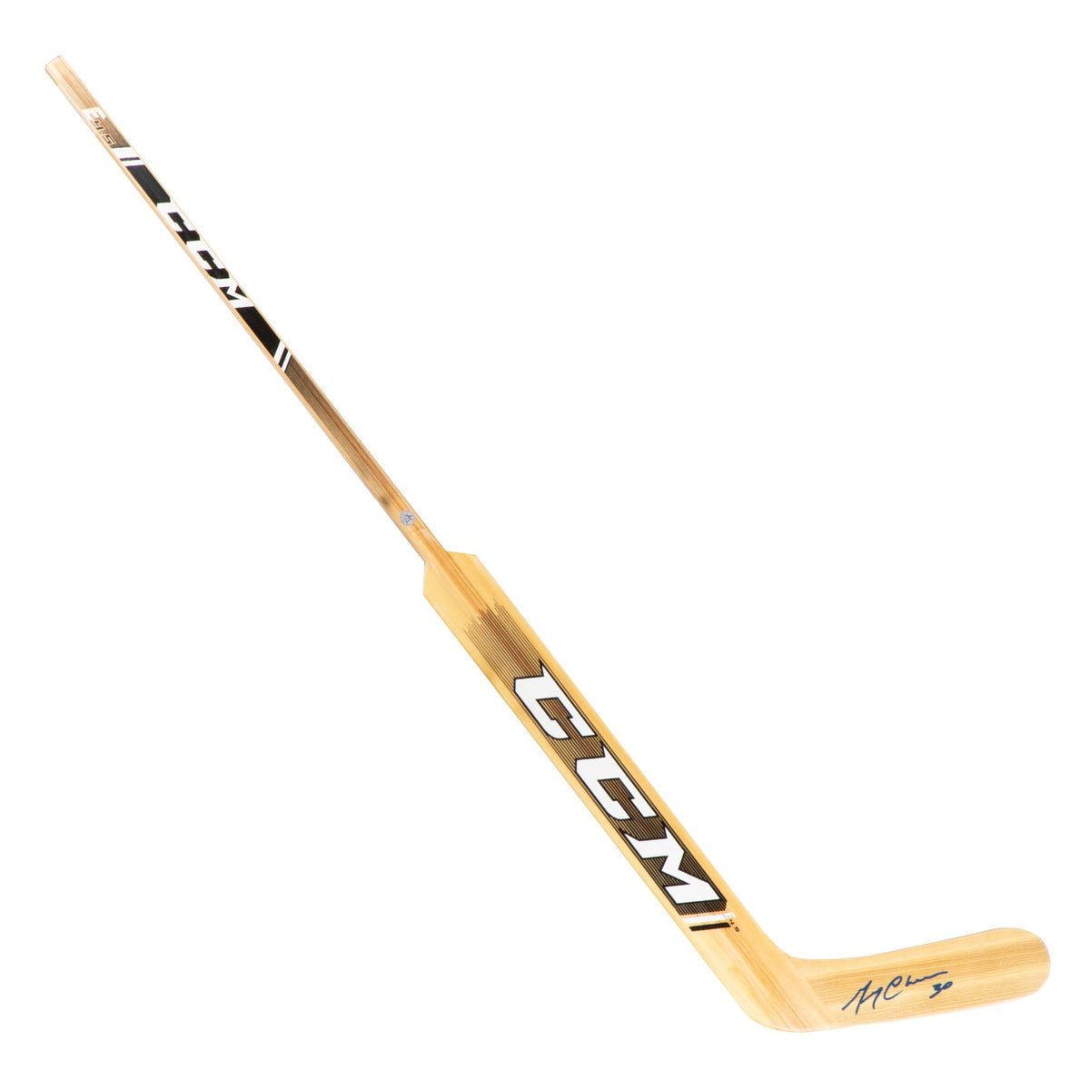 Gerry Cheevers Autographed CCM Natural Wood Goalie Stick product image 1, provided for visual reference and product detail