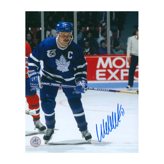 Wendel Clark Signed Toronto Maple Leafs Heritage 8x10 Photo product image 1, provided for visual reference and product