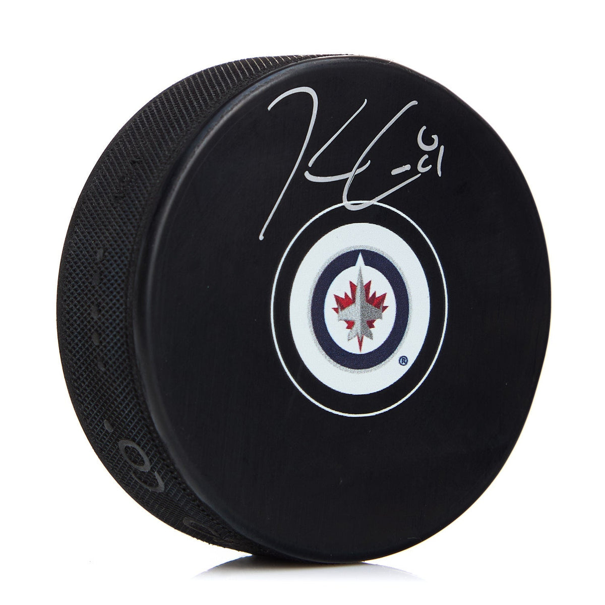 Kyle Connor Winnipeg Jets Autographed Hockey Puck product image 1, provided for visual reference and product detail review