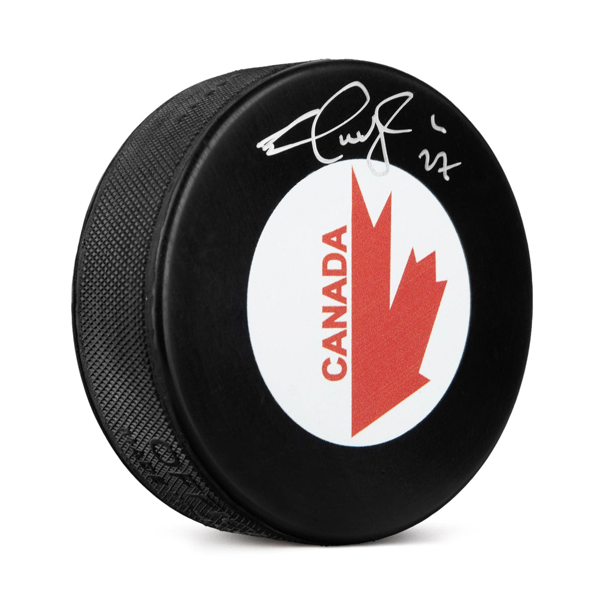 Shayne Corson Team Canada Autographed Canada Cup Hockey Puck product image 1, provided for visual reference and product