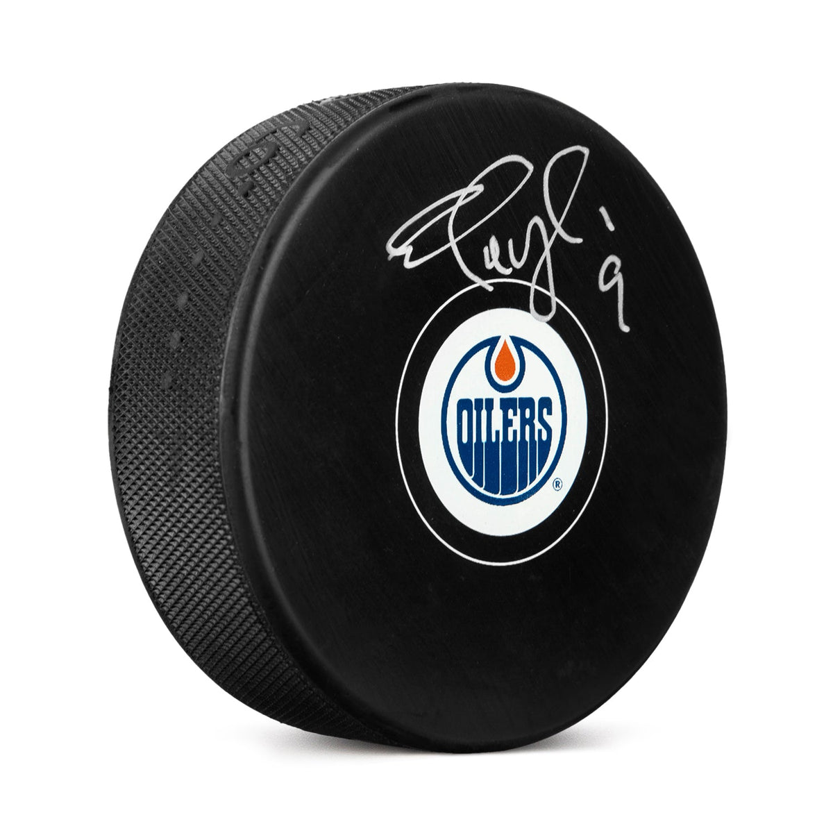 Shayne Corson Autographed Edmonton Oilers Hockey Puck product image 1, provided for visual reference and product detail
