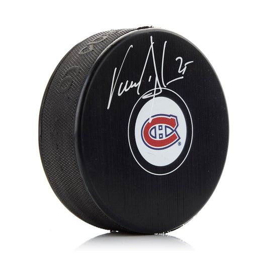 Vincent Damphousse Montreal Canadiens Signed Hockey Puck product image 1, provided for visual reference and product detail