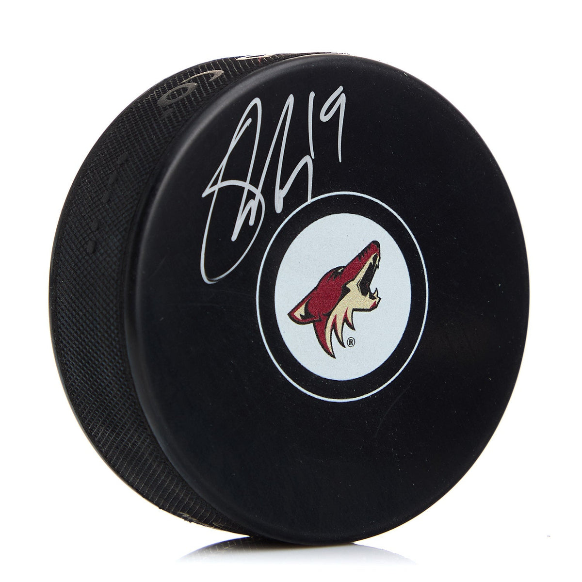 Shane Doan Autographed Arizona Coyotes Hockey Puck product image 1, provided for visual reference and product detail review