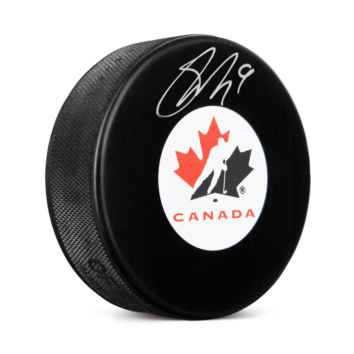 Shane Doan Team Canada Signed Hockey Canada Logo Puck product image 1, provided for visual reference and product detail