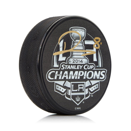 Drew Doughty Los Angeles Kings Autographed 2014 Stanley Cup Puck product image 1, provided for visual reference and product