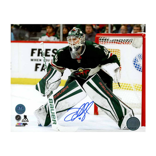 Devan Dubnyk Autographed Minnesota Wild Between The Pipes 8x10 Photo product image 1, provided for visual reference and