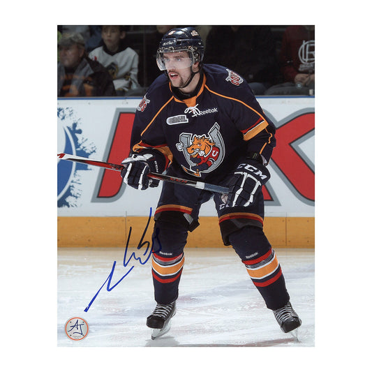 Aaron Ekblad Autographed Barrie Colts CHL Hockey 8x10 Photo product image 1, provided for visual reference and product