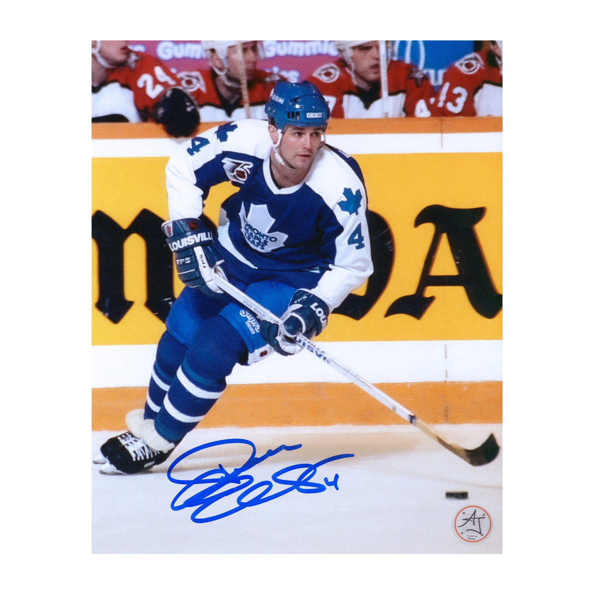 Dave Ellett Signed Toronto Maple Leafs Classic Hockey 8x10 Photo product image 1, provided for visual reference and product