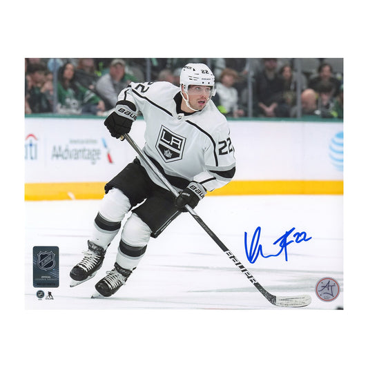 Kevin Fiala Signed Los Angeles Kings Hockey 8x10 Photo product image 1, provided for visual reference and product detail