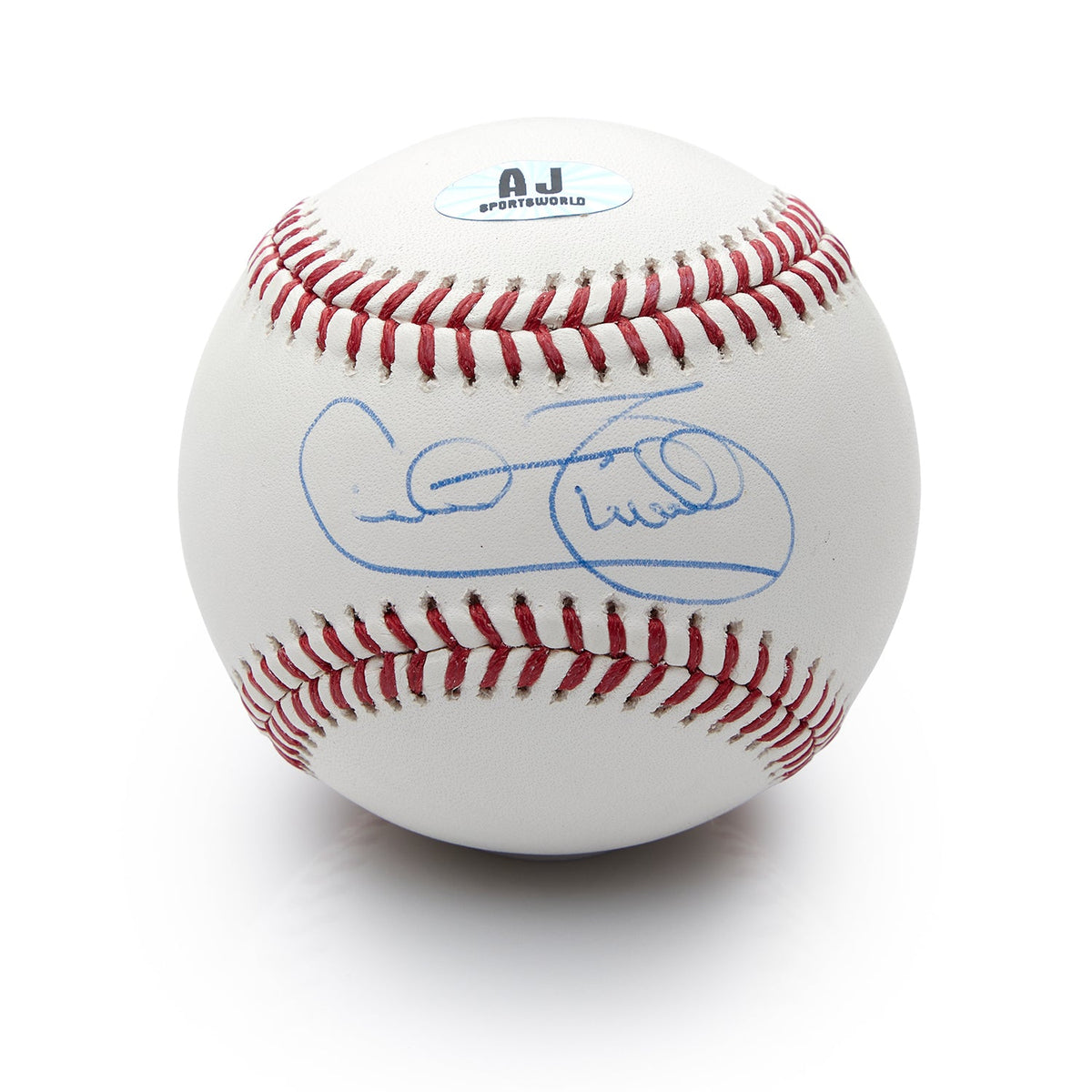 Cecil Fielder Autographed Rawlings MLB Official Major League Baseball product image 1, provided for visual reference and