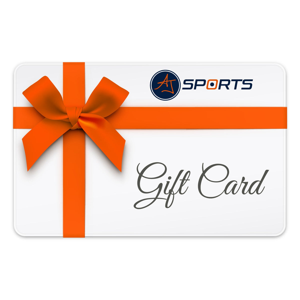 AJ Sports Gift Card product image 1, provided for visual reference and product detail review