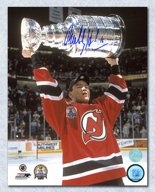Bobby Holik Autographed New Jersey Devils Stanley Cup 8x10 Photo product image 1, provided for visual reference and product