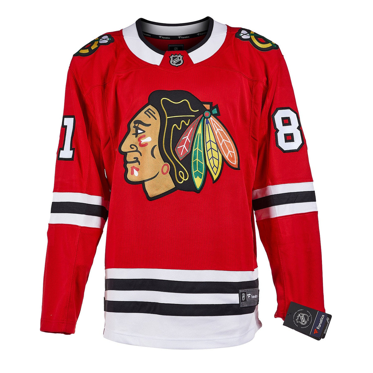 Marian Hossa Autographed Chicago Blackhawks Fanatics Breakaway Jersey product image 2, provided for visual reference and