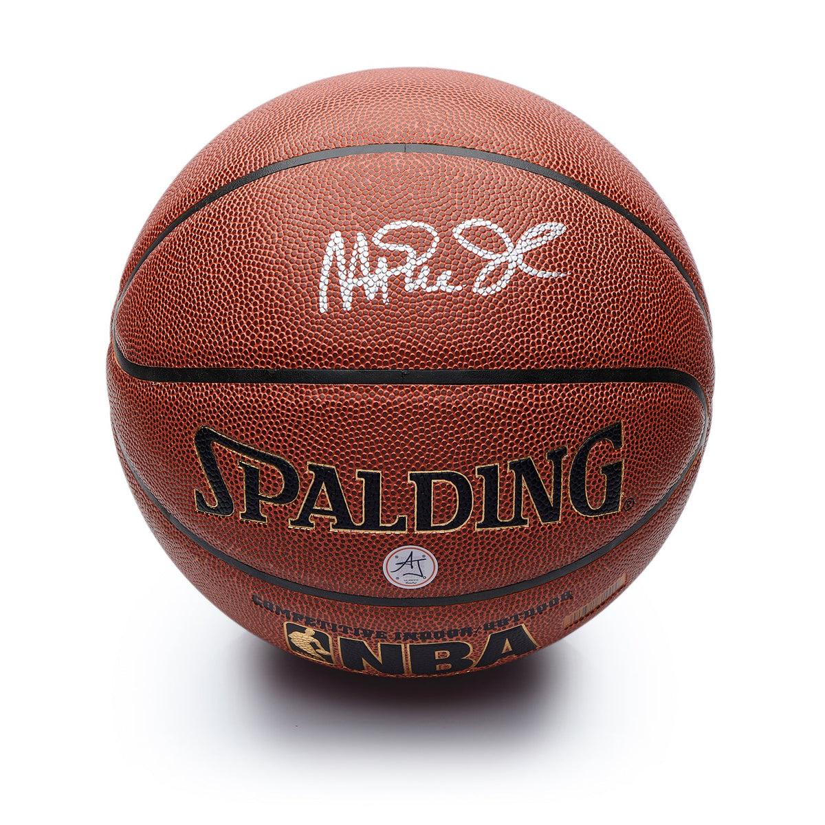 Magic Johnson Autographed Spalding NBA I/O Basketball product image 1, provided for visual reference and product detail