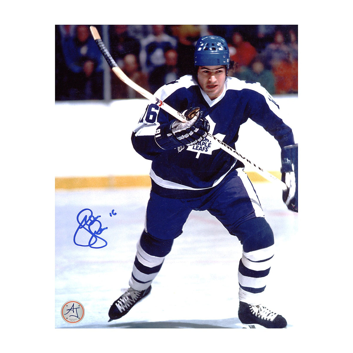 Jimmy Jones Autographed Toronto Maple Leafs Hockey 8x10 Photo product image 1, provided for visual reference and product