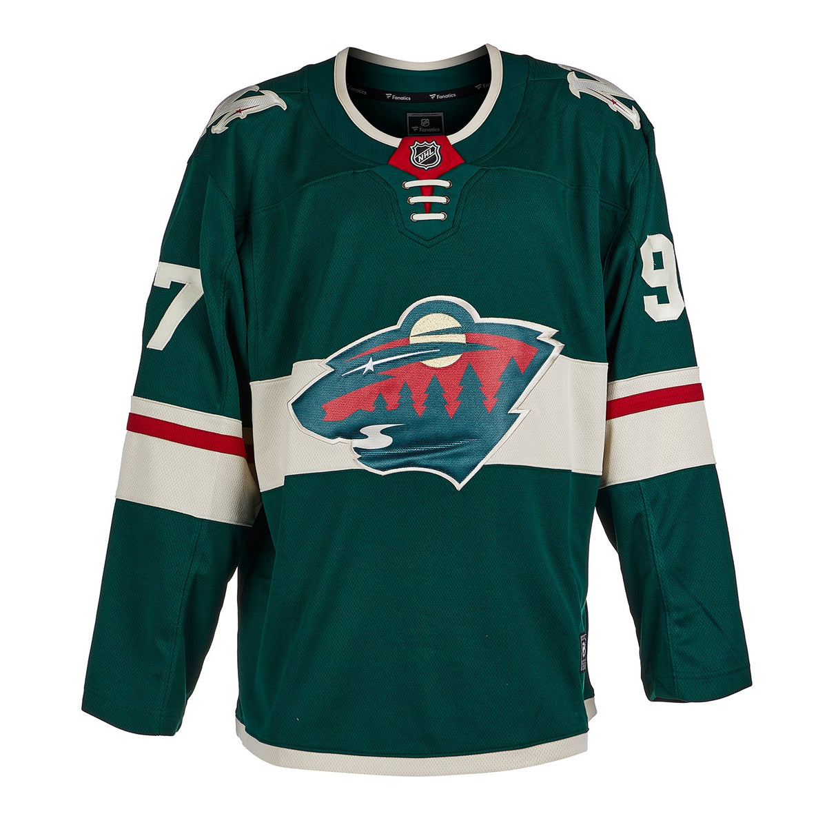 Kirill Kaprizov Autographed Minnesota Wild Fanatics Breakaway Jersey product image 2, provided for visual reference and